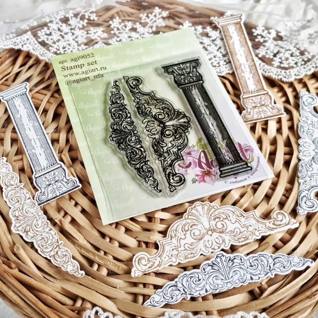 Набор штампов Agiart "Эпоха Возрождения"