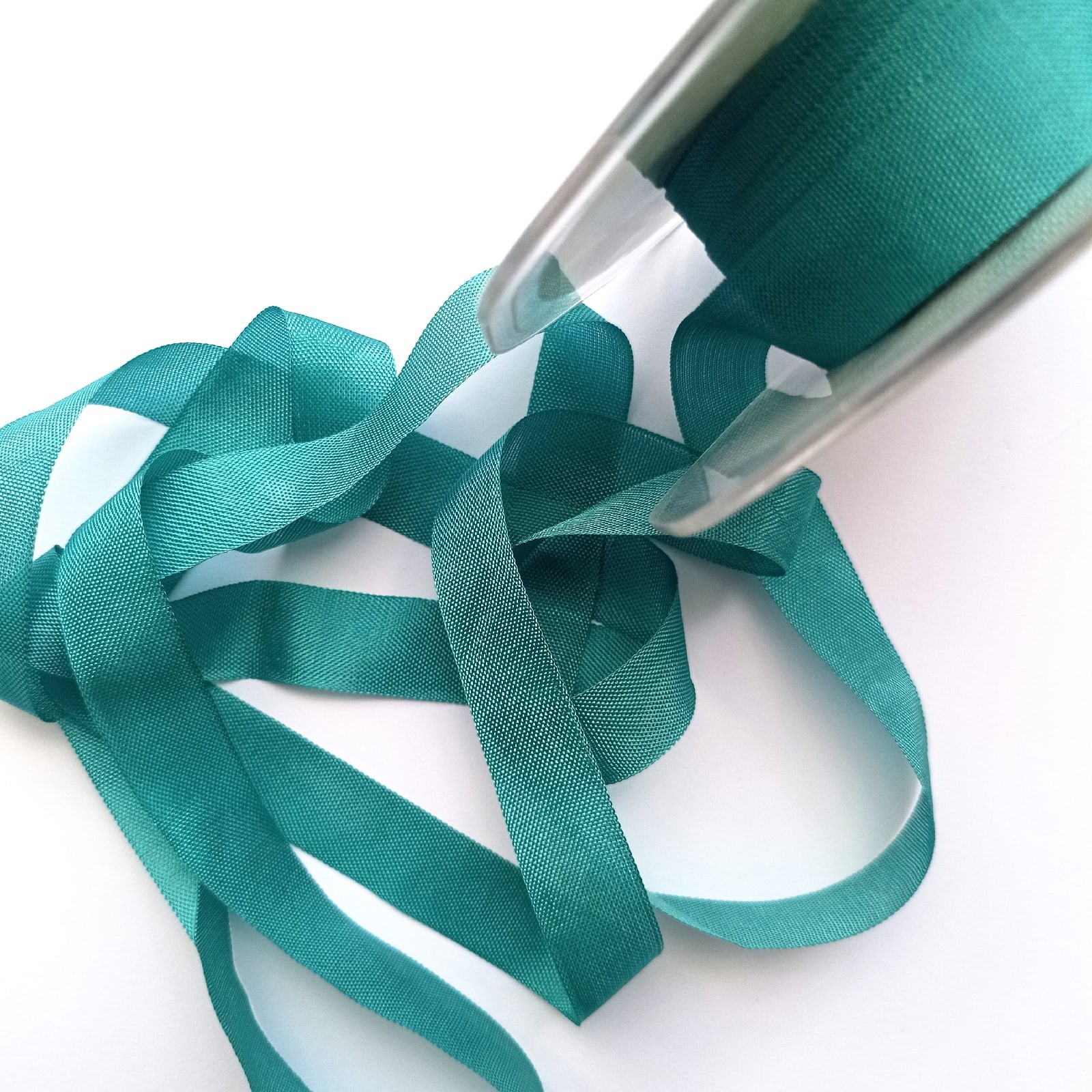 Шебби-лента 1,5см Teal Blue