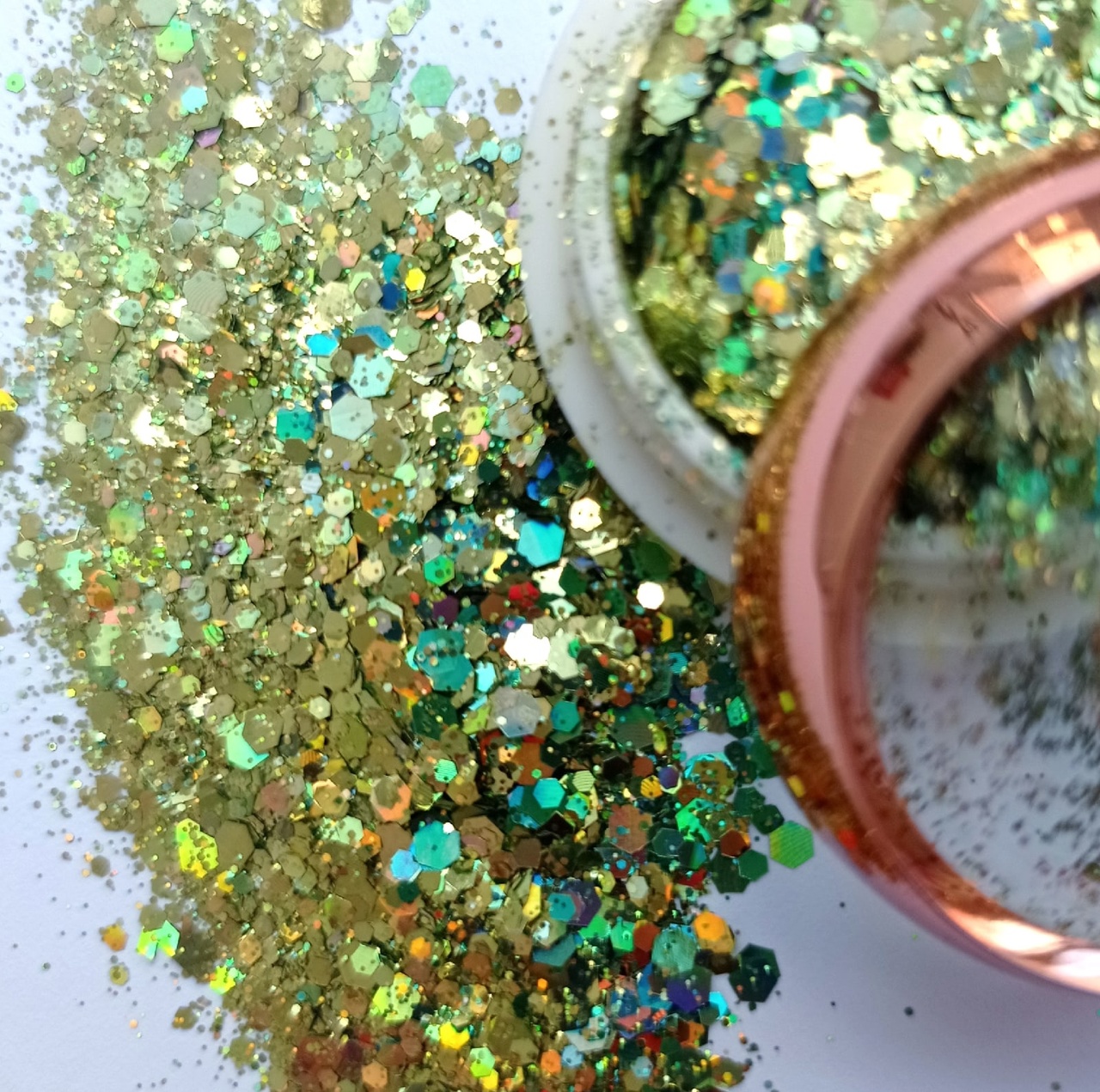 Глиттер-слюда "Летний полдень"