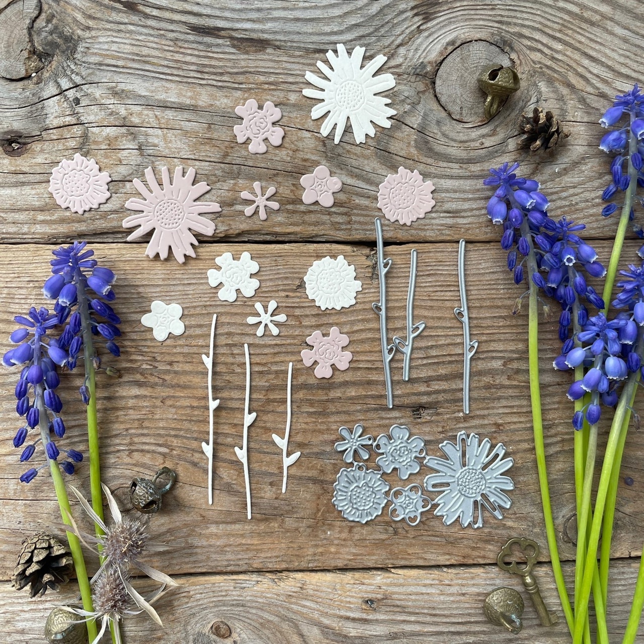 Ножи для вырубки mimi cut "Привет, ромашки"