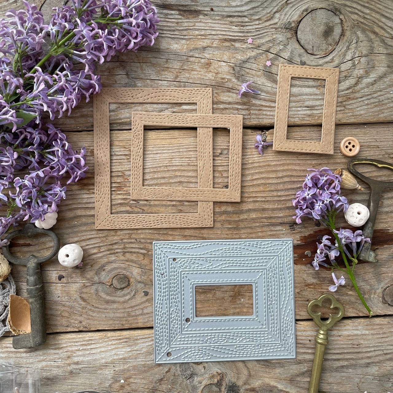 Ножи для вырубки mimi cut "Деревянные рамы"