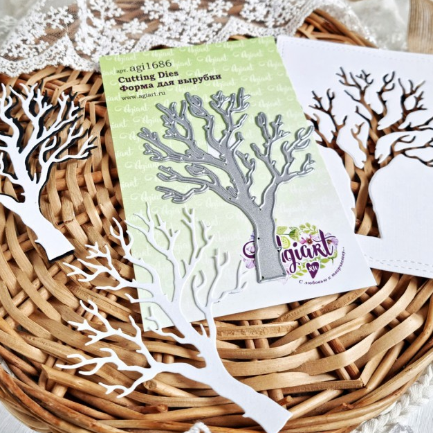 Нож для вырубки Agiart "Дерево"
