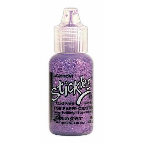 Клеющиеся блёстки Ranger Stickles Glitter. Цвет лавандовый
