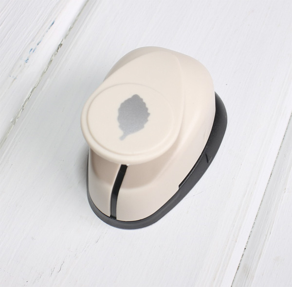 Дырокол фигурный 1,5 см "Листик"