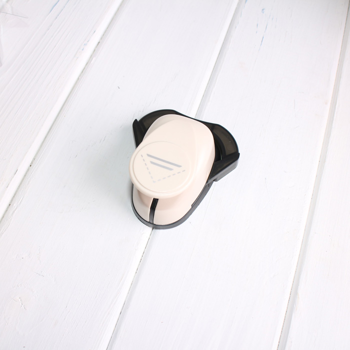 Дырокол для угла и вставки фото "Прямая прорезь"