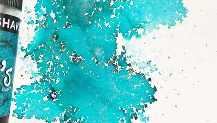 Сухая краска Lindy's MAGICAL SHAKERS "Time Travel Teal"