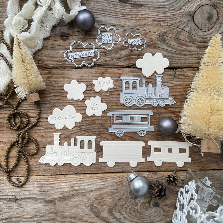 Ножи для вырубки mimi cut "Мы едем, едем, едем"