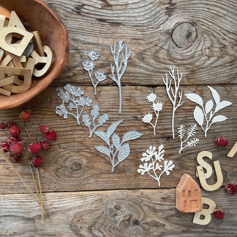 Ножи для вырубки mimi cut "Шумят сады зеленым телеграфом"