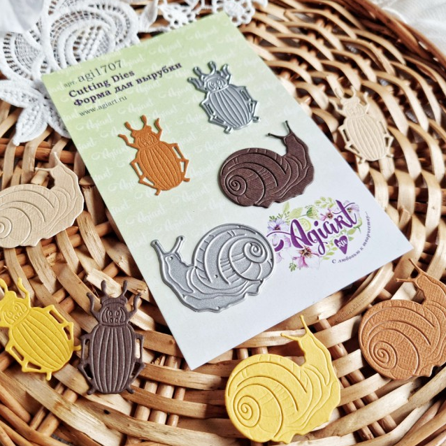 Нож для вырубки Agiart "На лугу"