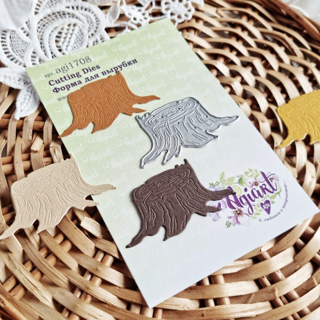 Нож для вырубки Agiart "Лесной пень"