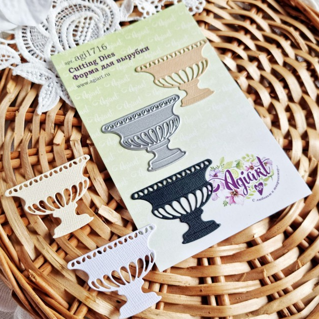 Нож для вырубки Agiart "Большой вазон"