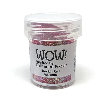 Пудра для эмбоссинга WOW! Rockin Red