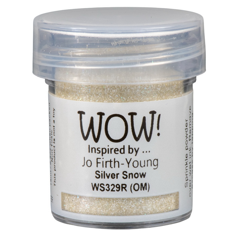 Пудра для эмбоссинга WOW! Silver Snow