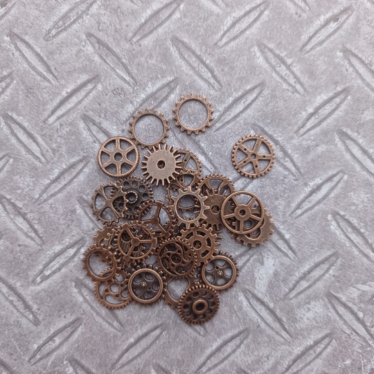 Набор шестерёнок 1-1,3см Медь