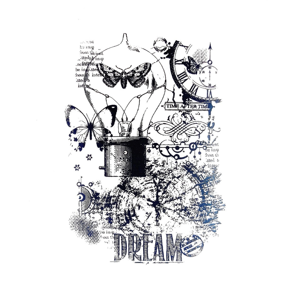 Фоновый штамп Cut it! "Проблеск мечты"