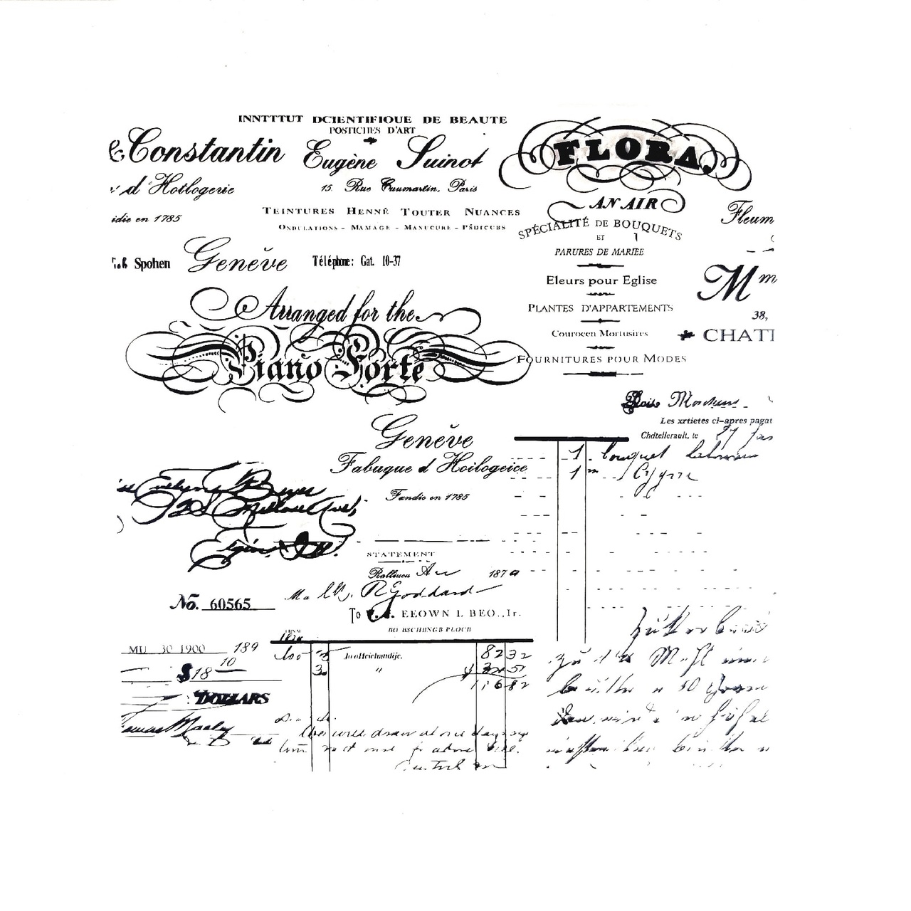 Фоновый штамп "Записки Антуанетты"