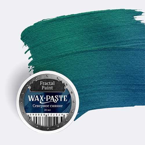 Восковая паста Fractal Paint «Северное сияние» (Gold)