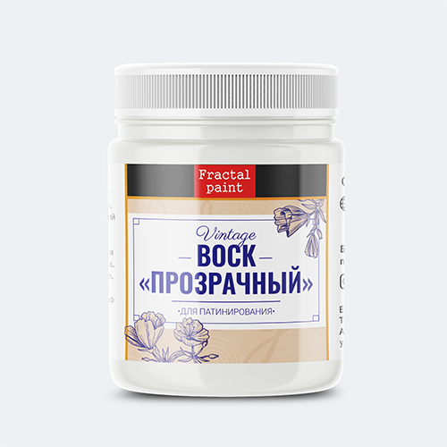 Воск Fractal Paint «Прозрачный»