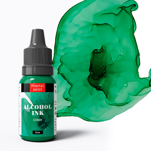 Алкогольные/Спиртовые чернила Fractal Paint "Clover" (Клевер)