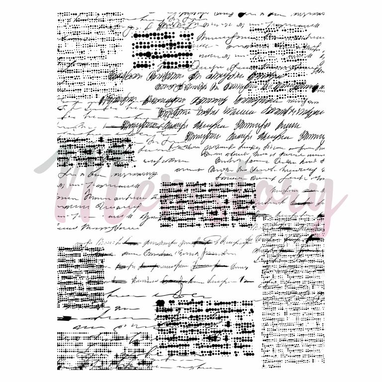 Штамп Memstory "Нечитаемый текст"