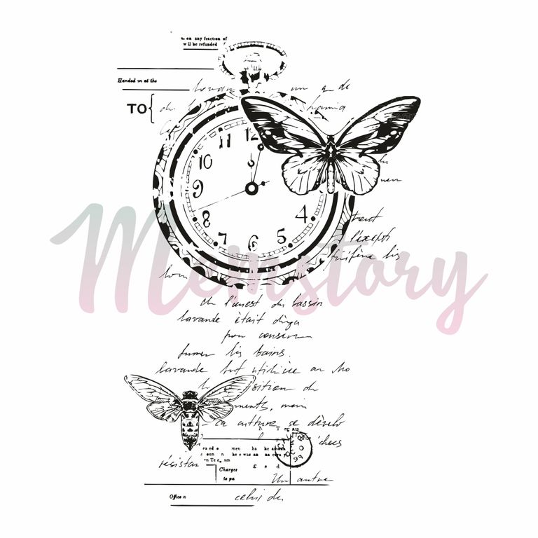 Штамп Memstory "Винтаж"