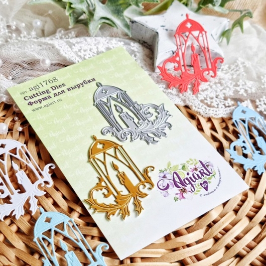 Нож для вырубки Agiart "Новогодний фонарь"