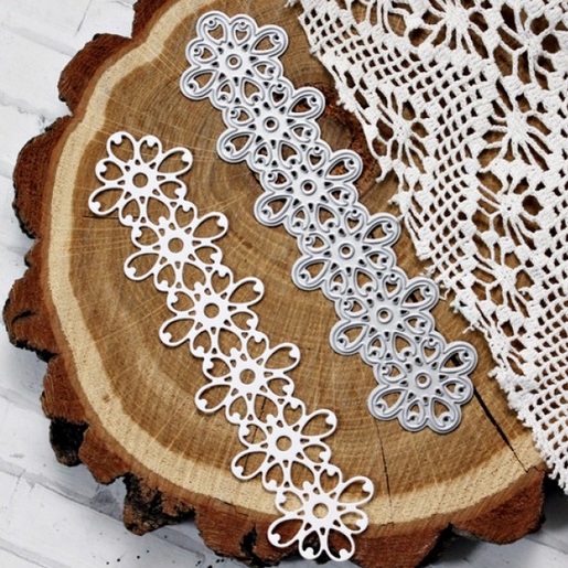Ножи для вырубки Agiart основа "Кружевной бордюр"