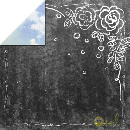 Бумага LemonOwl "Weekend Trip" B&W (LO01)