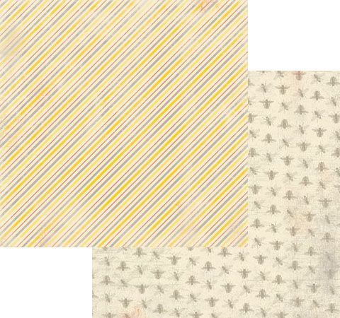 Бумага для скрапбукинга Authentique "Be(you)tiful" Persevere (AU5)