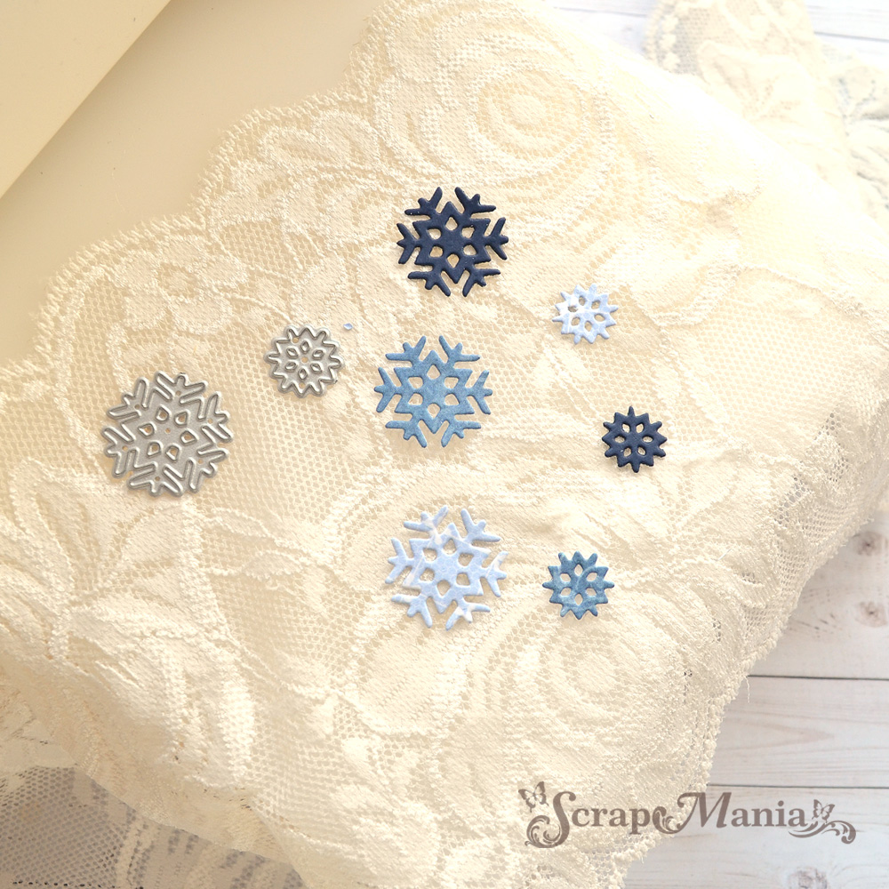 Нож для вырубки ScrapMania "Снежинки" 2,5 см