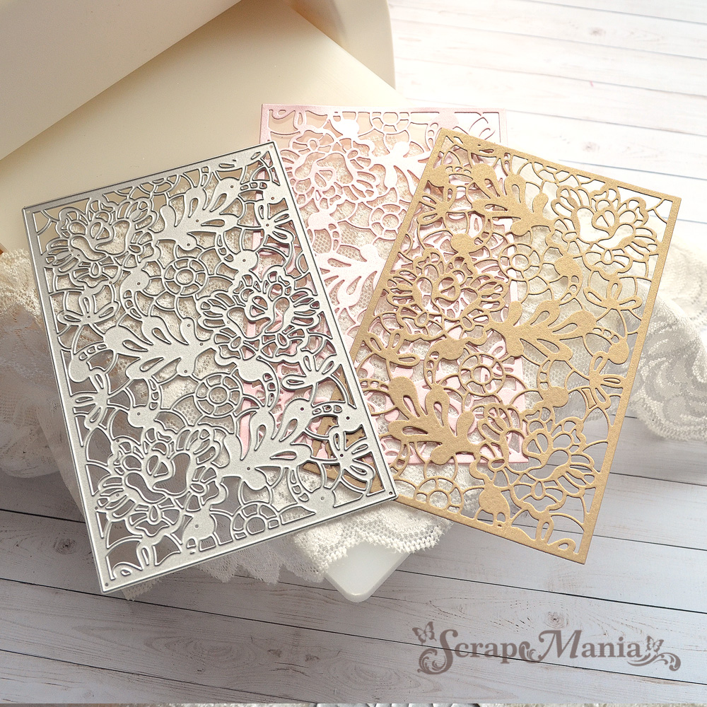 Нож для вырубки ScrapMania "Русские сказки. Фон" 10х15 см