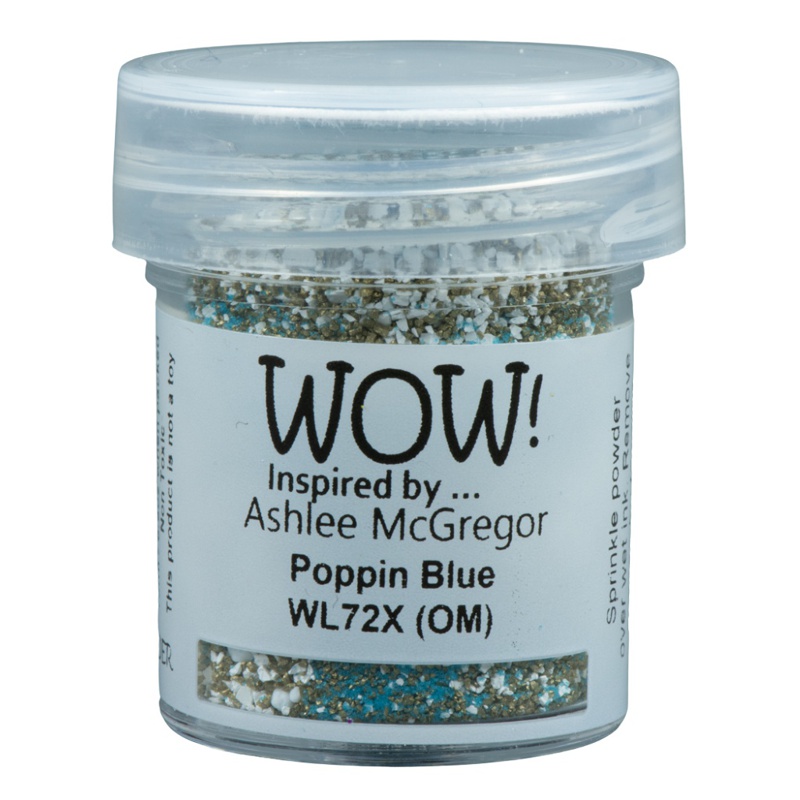 Пудра для эмбоссинга WOW! Poppin Blue