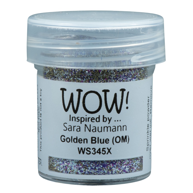 Пудра для эмбоссинга WOW! Golden Blue