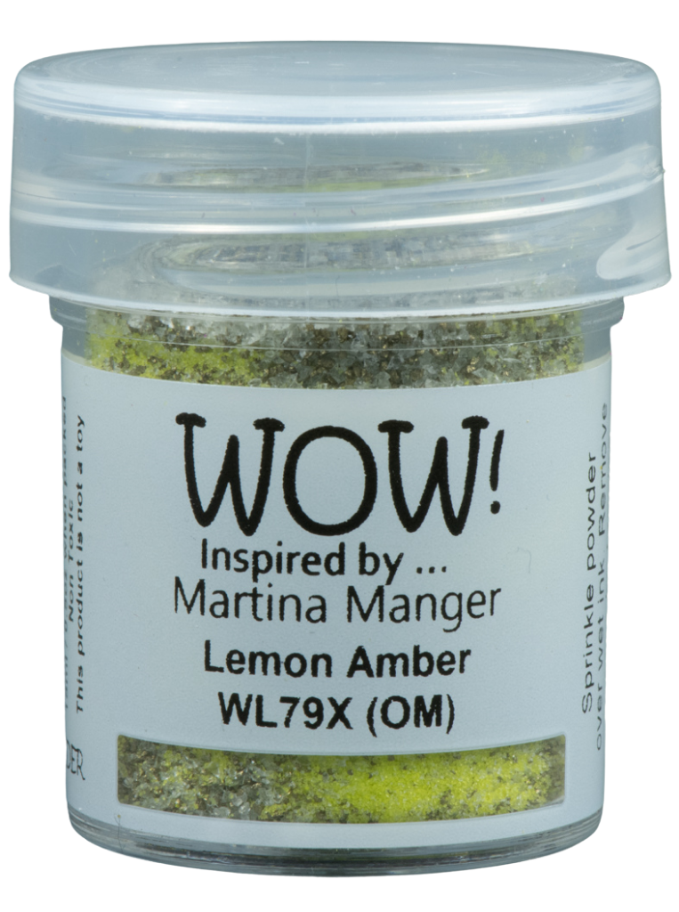 Пудра для эмбоссинга WOW! Lemon Amber
