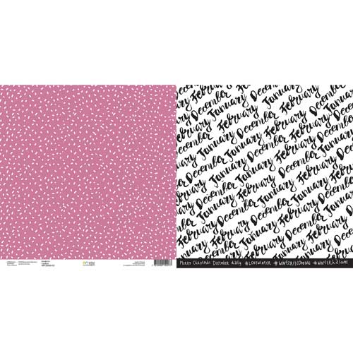 Бумага для скрапбукинга Артелье "Zimaлогия" Конфетти (ATL68)