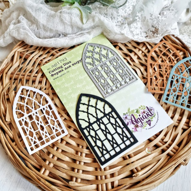 Нож для вырубки Agiart "Витражное окно"