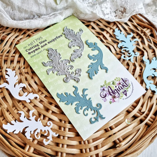 Ножи для вырубки Agiar "Морозные узоры"