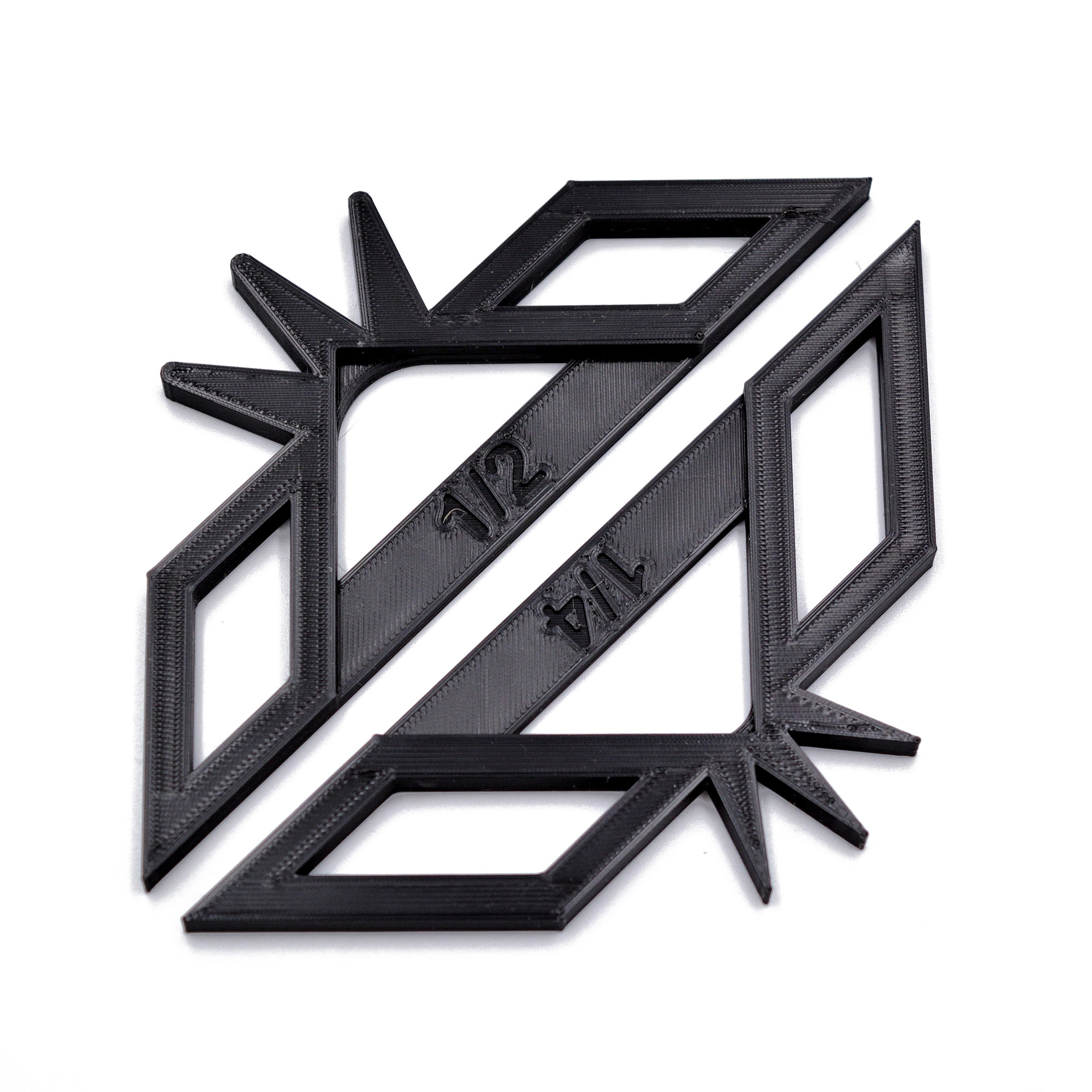 Набор уголков для скругления 1.0 ЯС Черный глянцевый