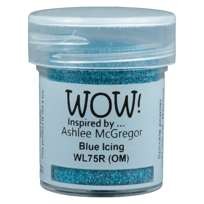 Пудра для эмбоссинга WOW! Blue Icing