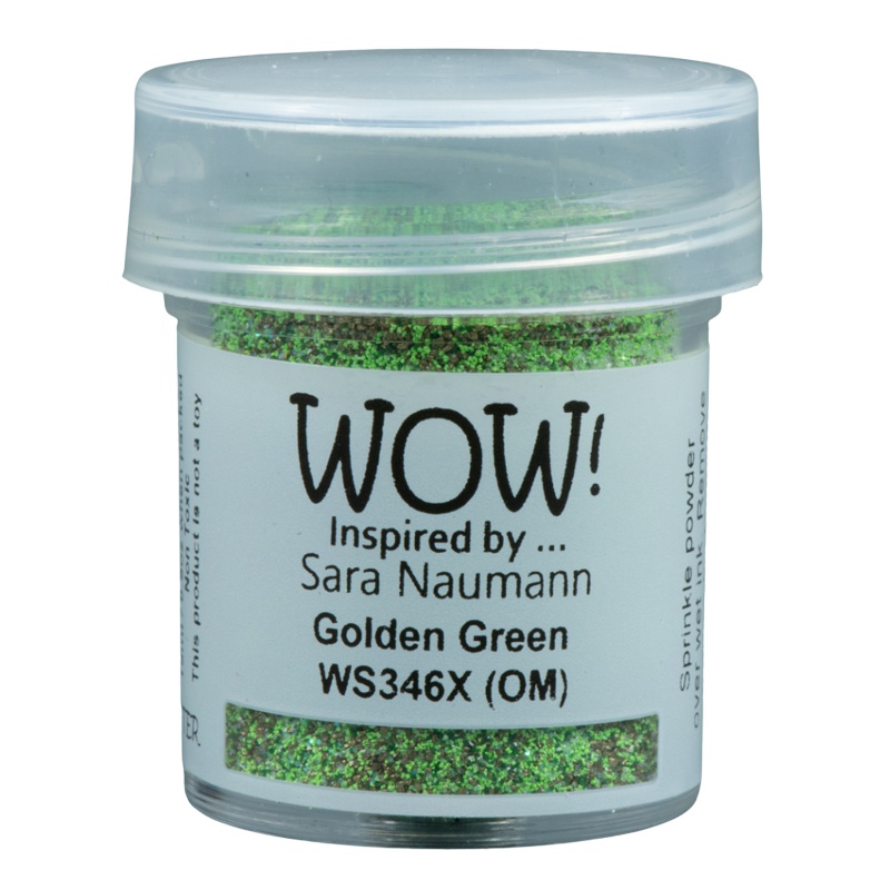 Пудра для эмбоссинга WOW! Golden Green