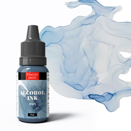 Алкогольные/Спиртовые чернила Fractal Paint «Shark» (Акула)