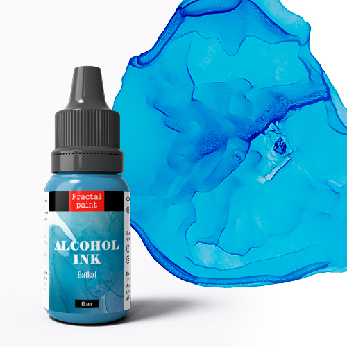 Алкогольные/Спиртовые чернила Fractal Paint «Baikal» (Байкал)