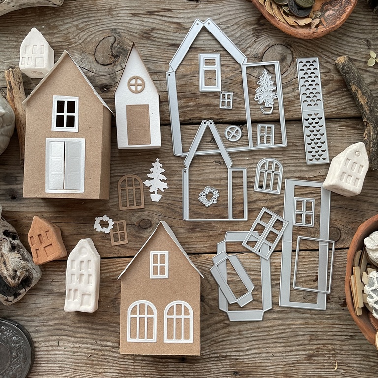 Ножи для вырубки mimi cut "Дверь полуоткрыта"