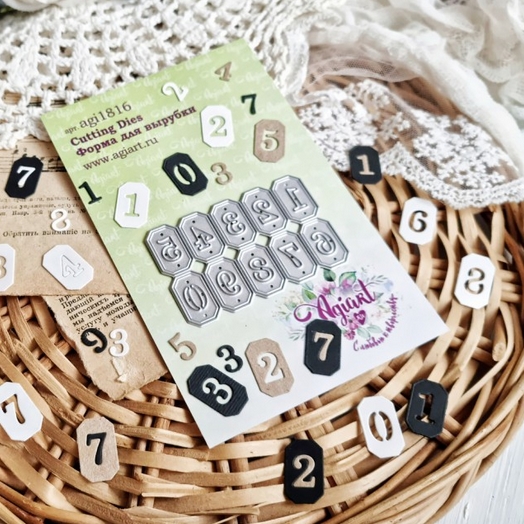 Ножи для вырубки Agiart "Обратный отсчет"