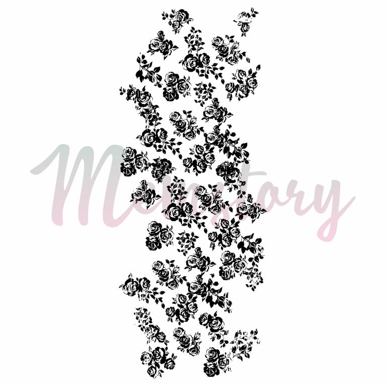 Штамп Memstory "Розовый фон"