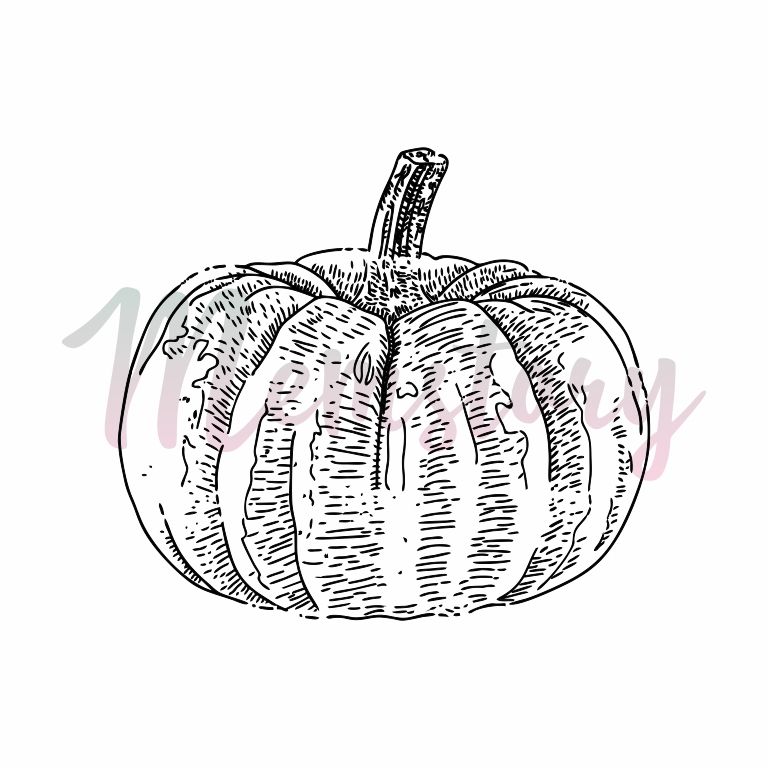 Штамп Memstory "Тыква"