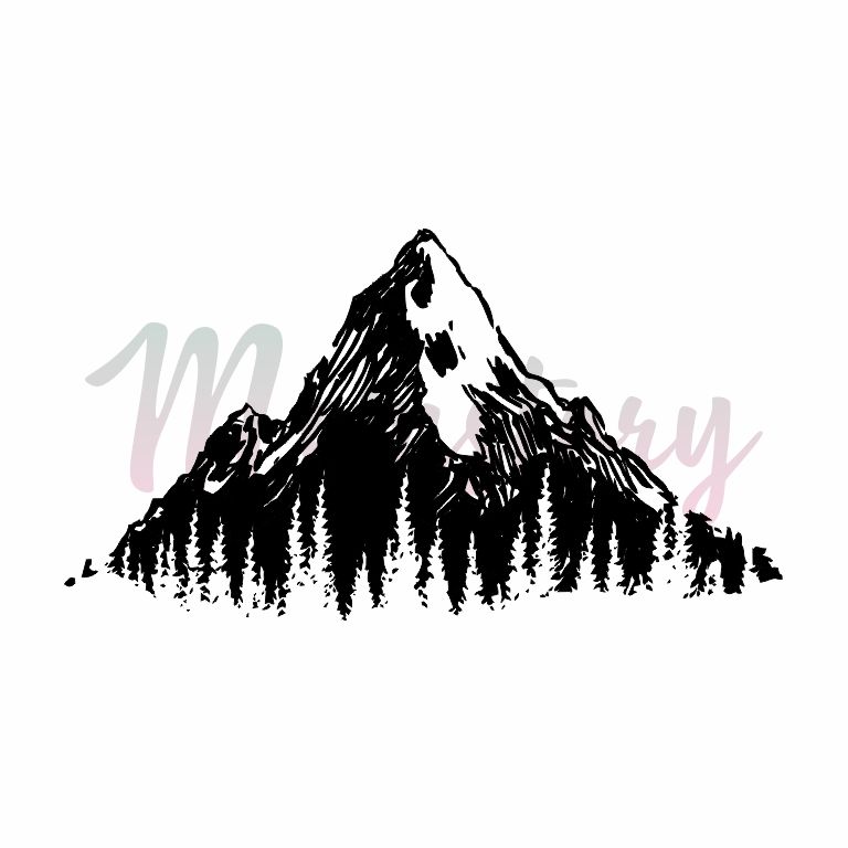 Штамп Memstory "Гора"