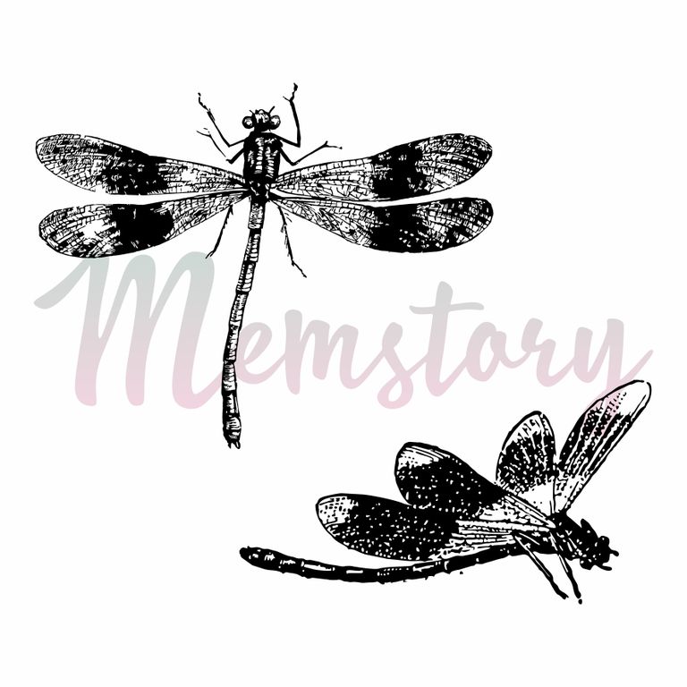 Штамп Memstory "Стрекозы"
