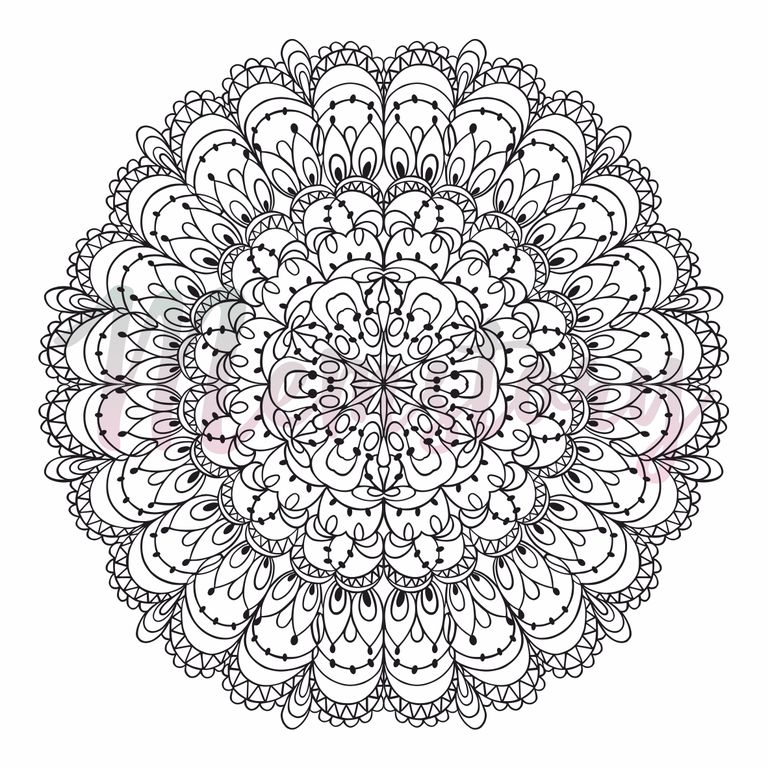 Штамп Memstory "Ажурная салфетка"