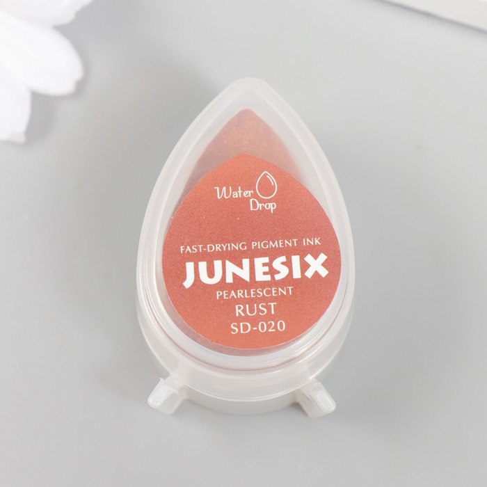 Чернильная подушечка Pigment Ink жемчужная "Junesix" Rust